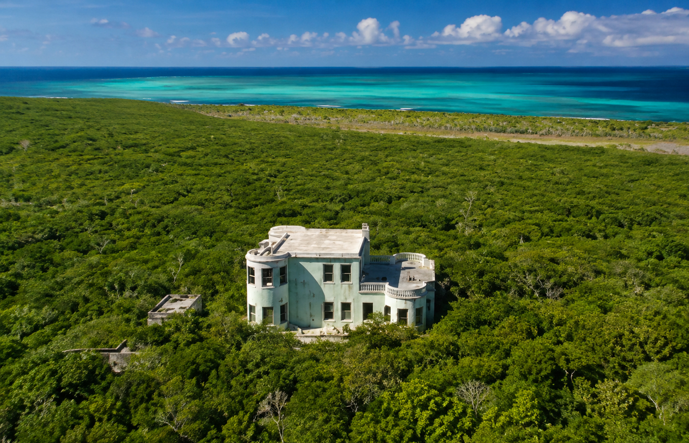 Tropical island home